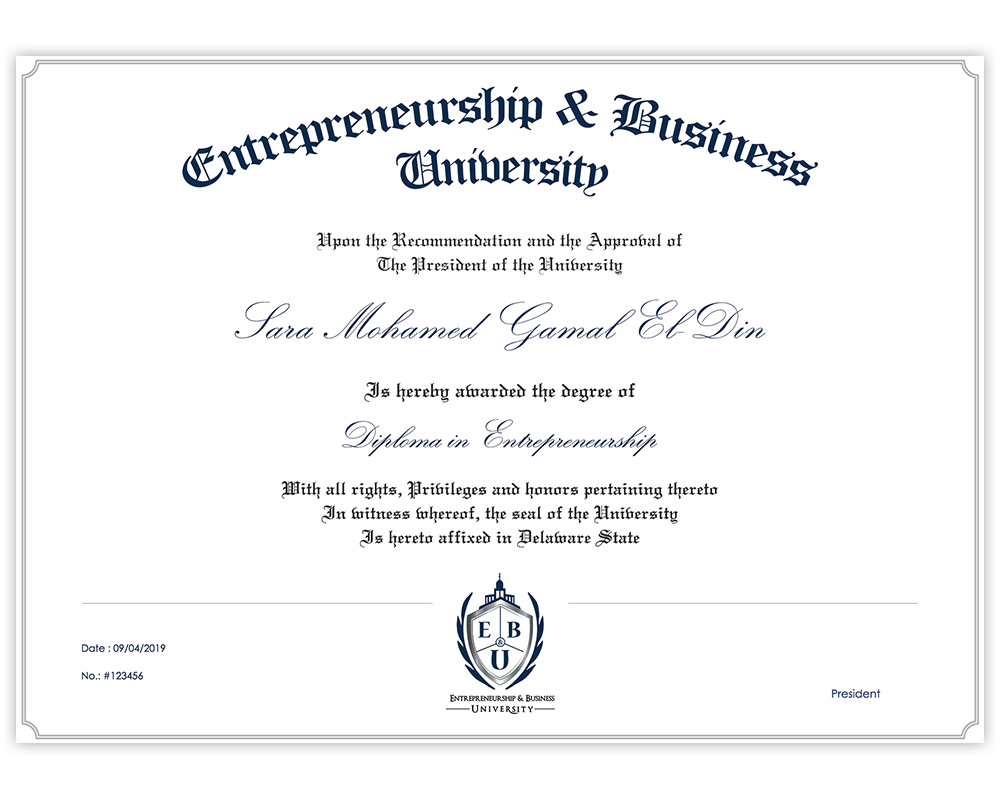 جامعة EBU (Entrepreneurship & Business University)