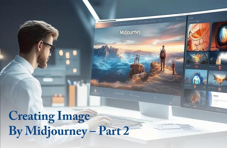 تصميم الصور باستخدام الذكاء الاصطناعي (ميدجورني) - الجزء الثاني